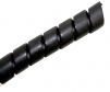 Black spiral cable wrap