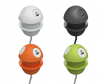 hemisphere desk power grommet with 2 power, 1 USB A and C port, and 120" cord length in all colors