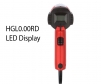 Red heat gun with LED display