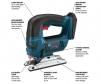 Jsh180B Bosch Top Handle Jig Saw Bare Tool 18V Cordless Features