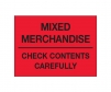 Mixed Merchandise Check Contents