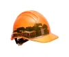 Portwest Hard Hat Translucent Peak View Non Vented Pv64 Orange