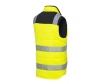 portwest pw374 gallery2 hi vis reversible vest insulated