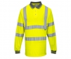 portwest s277yl hi vis long sleeve polo