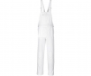 portwest s810 white cotton painter bib
