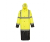 portwest uh446 hi vis contast raincoat