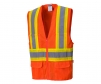 portwest us371or tulsa hi vis vest contrast