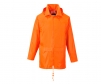 portwest us440or classic polyester rainwear jacket