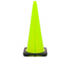 JBC 28" Lime Green safety cone, 7 lbs