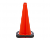 18" JBC Orange standard safety cone, 4 lbs