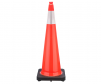 36" JBC Orange safety cone with reflective collar, 15#