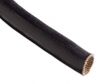 Black silicone coated fiberglass sleeving