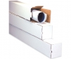 Square Mailer Tubes White