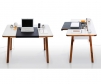 Studio desk in use