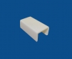 Joint cover for WC322 cable raceway, white