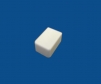 End cap for WC322 cable raceway, white.