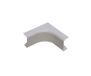 Inside corner for WC901 cable raceway, white.