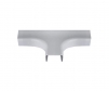 Tee fitting for WC901 cable raceway, white