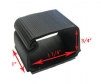 Adhesive backed plastic wire clips with dimension specifications