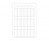 1.167 inch by 0.875 Inch ziptape labels