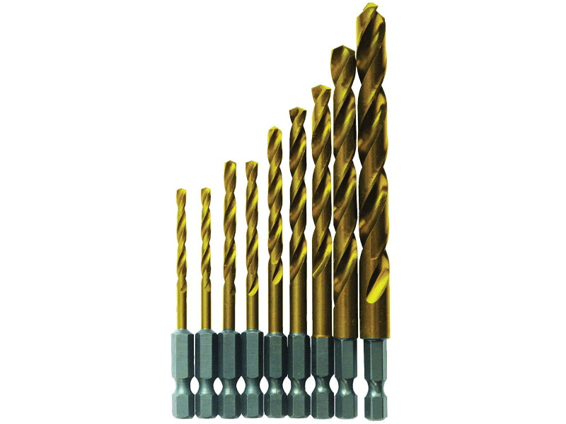BOSCH® Impact Tough Titanium Drill Bit Set 9pc