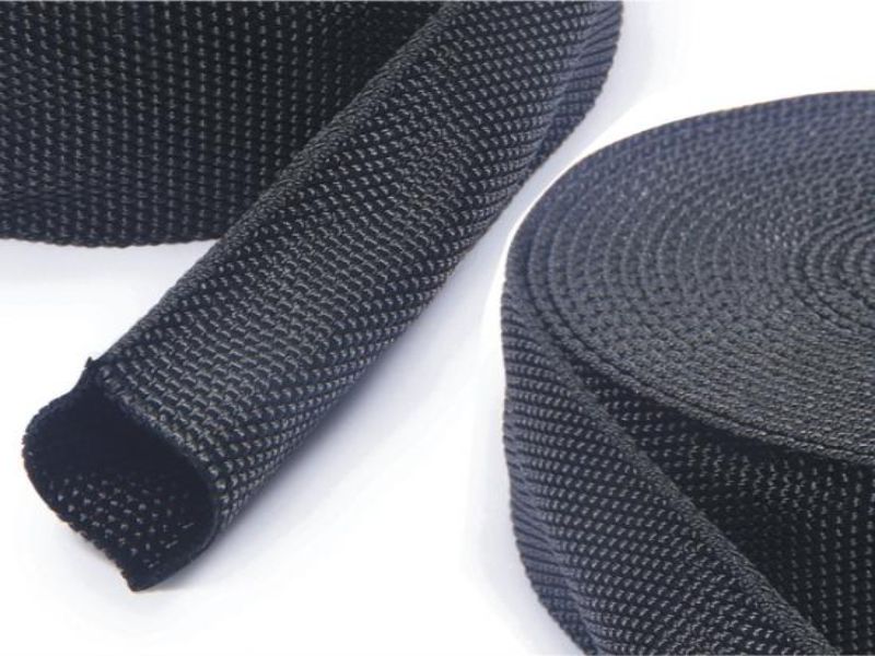 1m Nylon Fabric Hose ID 25mm *** Cable Protection Protective Hose Heat Abrasion 