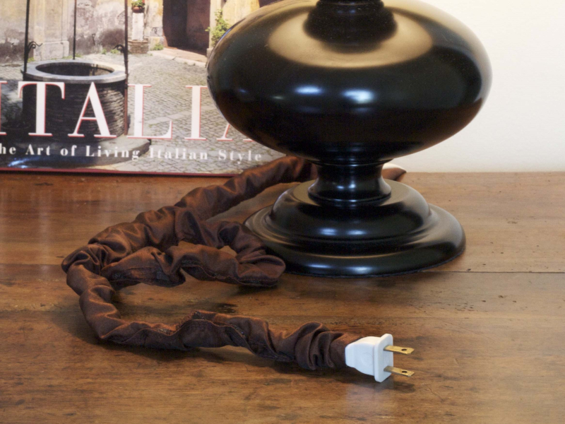 Fabric Lamp & Chandelier Cord Covers Electrical Cord Fabric Covers