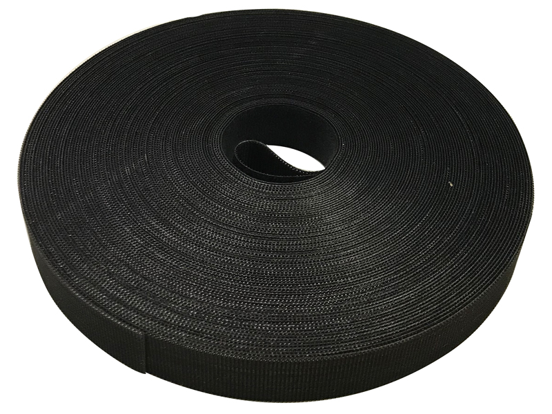 Velcro USA 158785 Qwik Ties Cable Tie Linear Roll, 75ft, Price/1 Roll