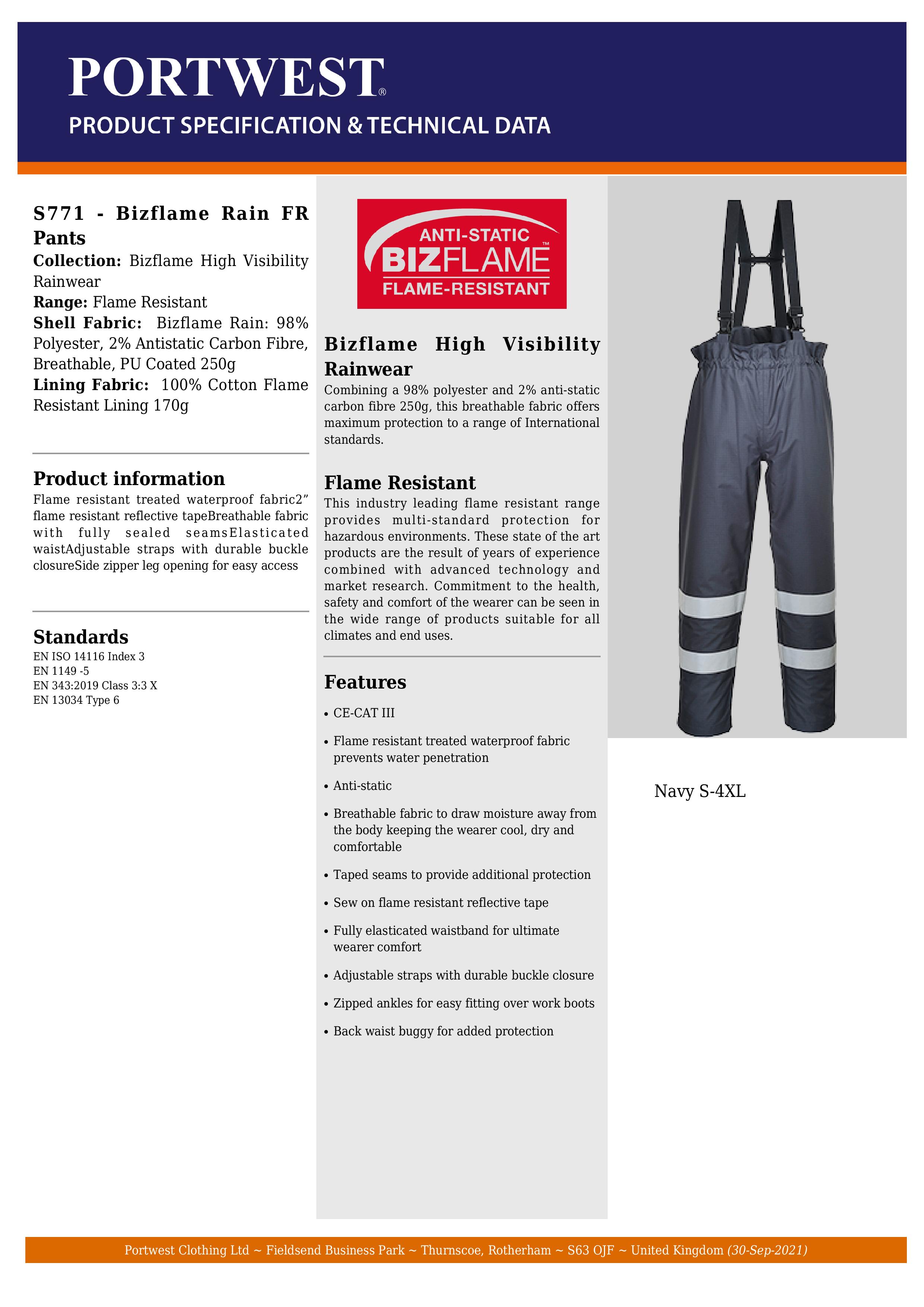 Fr hotsell rain pants