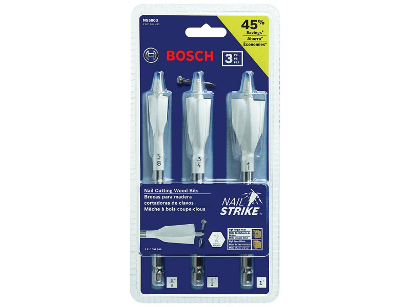 Bosch 2608587011 Spade Bit-SetSelf Cut Speed 3 Pcs 
